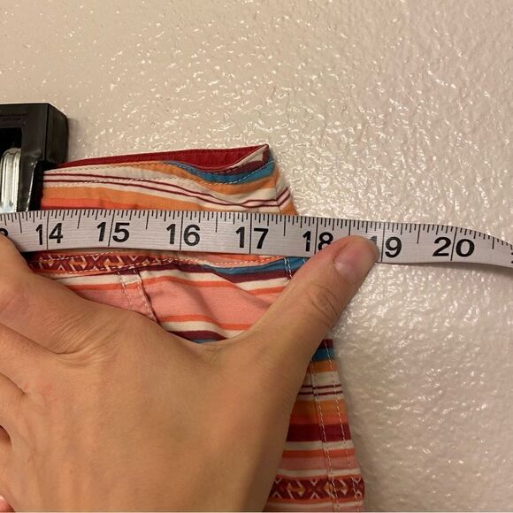 Pendleton Southwestern Pink Stripe Drawstring Board Shorts Swim Trunks 34 - Picture 5 of 10